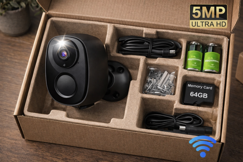 5MP WiFi Security Camera