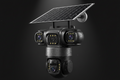 SolarGuard Pro 4G™ – Triple-Lens Smart Security Camera