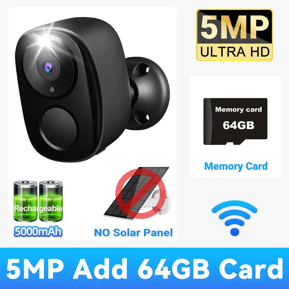 5MP WiFi Security Camera