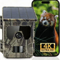 4K Solar Wildlife Camera – Night Vision & Motion Detection
