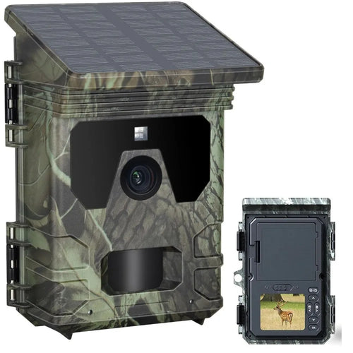 4K Solar Wildlife Camera – Night Vision & Motion Detection
