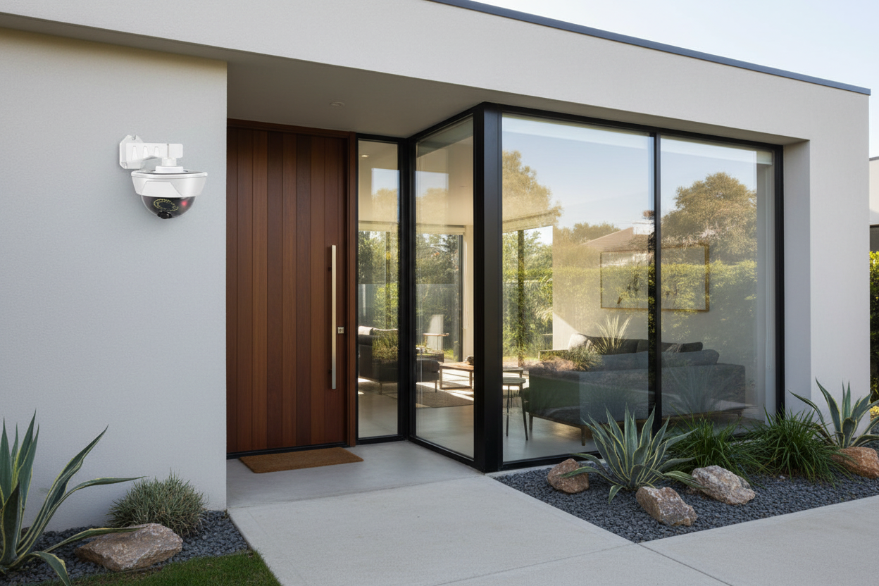 Security Camera – Motion Sensor Light & Deterrent