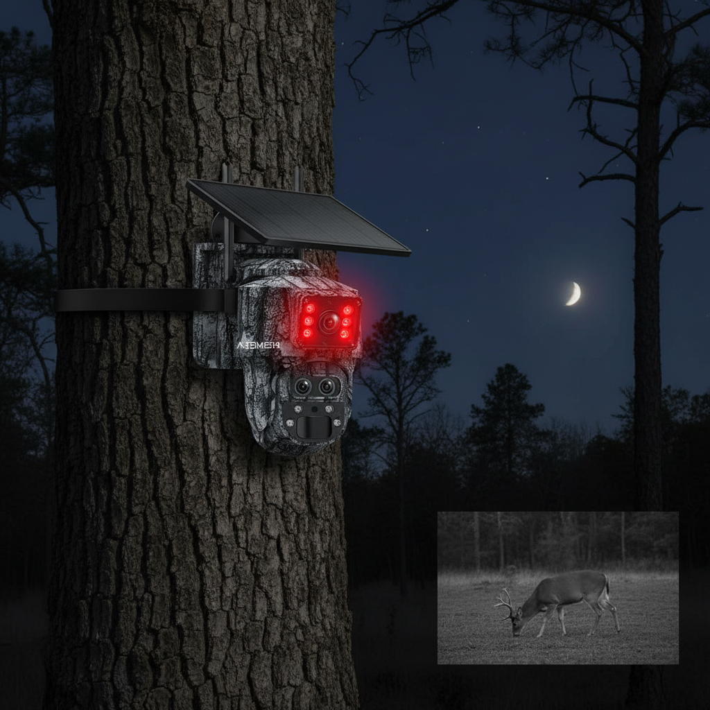 4K Solar Wildlife Camera
