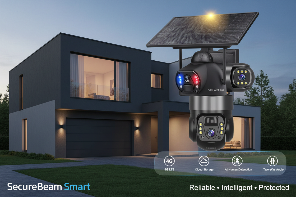 SecureBeam Smart Security Camera Hero
